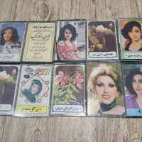 تعدادی نوار کاست قدیمی