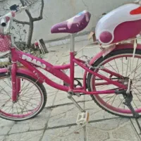 دوچرخه صورتی دخترانه