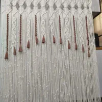 پرده مکرومه اماده