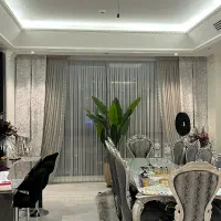 پرده مینیمال پرده  پانچ پرده کلاسیک رومن