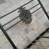 تختخواب یه نفری فلزی سالم|تخت و سرویس خواب|قم, چهل درخت‎|دیوار