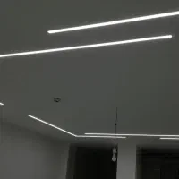 اجرای لاین نوری توکار برای سقف گچ بدونه کناف