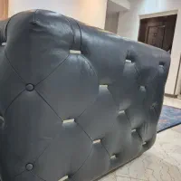 مبل چستر تمام چرم طبیعی واقعی|مبلمان خانگی و میز عسلی|تهران, پونک|دیوار