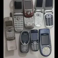 جمع آوری گوشی قدیمی  وکلکسیونی وسوخته