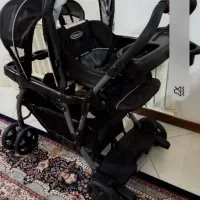 کالسکه دوقلو گراکو سالم|کالسکه و لوازم جانبی|مشهد, وکیل‌آباد|دیوار