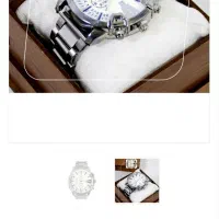 ساعت مردانه نقره ای dlesfl مدل 1979