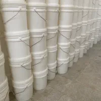 سطل ۳۰کیلویی با خط پلمپ تمیز بدون بو|ظروف نگهدارنده، پلاستیکی، یک‌بارمصرف|اصفهان, ارغوانیه|دیوار