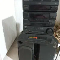 رادیو ضبط کاست خور دولبه و ویدو همراه دوباندایوا