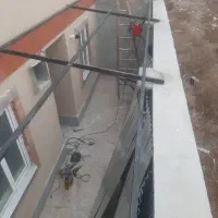 اجراو‌نصاب پوشش پلی کربنات کرکره پارکینگ‌ شیروانی