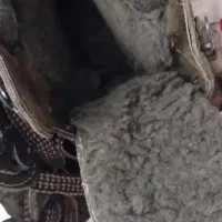 کفش پوتین خارجی پشمی گرم|کیف، کفش، کمربند|ری, اقدسیه|دیوار