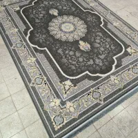 فرش گل برجسته طرح نگین