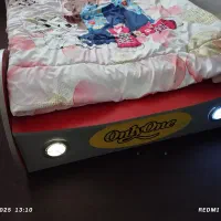 تخت یکنفره مدل ماشین بدون تشک|تخت و سرویس خواب|رشت, رشتیان|دیوار