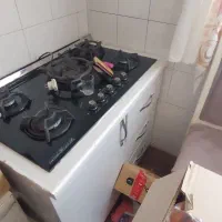 گاز رومیزی با کابینت