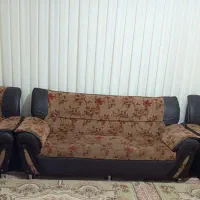 مبل تهران 7نفره پارگی کمی دارد بدون عسلی|مبلمان خانگی و میز عسلی|تربت جام, یحیی آباد|دیوار