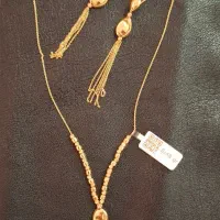 نیم ست آلبرنادو گوشواره گردنبند طلا