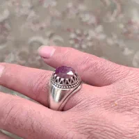 انگشتر نقره مردانه