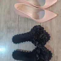 کفش و دمپایی نو|کیف، کفش، کمربند|خوی, |دیوار