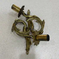 ست لوستر و دیوارکوب برنزی آنتیک ودو عدد لوسترسقفی|لوستر و چراغ آویز|تهران, تهرانویلا|دیوار