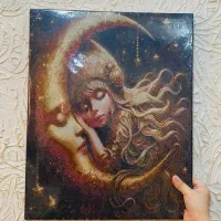 تابلو روی بوم الماسی