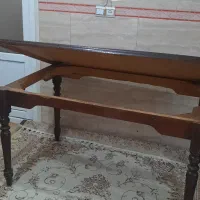 میز۶نفر چوب گردو مناسب(مطالعه خیاطی غذاخوری)|میز و صندلی غذاخوری|شوش, |دیوار