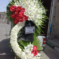 تاج گل ترحیم طبیعی مدل دیوان سالار (پرداخت درمحل)