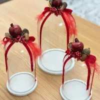 باکس شیشه ای یلدا، دسته گل، گل شاخه ای، گل قیفی