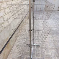 سبد استیل چهار طبقه