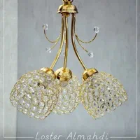 لوستر طرح بافت کریستال