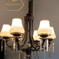 لوستر مدرن و نئوکلاسیک / اقساطی + تخفیف حضوری|لوستر و چراغ آویز|اندیشه, اندیشه فاز ۵|دیوار