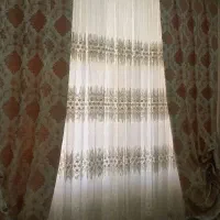 پرده ی گیپور یالون دار|پرده، رانر، رومیزی|شاهرود, |دیوار