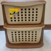 فایل کشویی ۲ طبقه برند Homeket سایز لارج