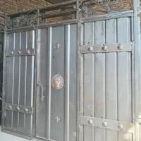 درب سنگین آهن آهنی حیاط حیاطی خانه|مصالح و تجهیزات ساختمان|تربت جام, جامرود|دیوار