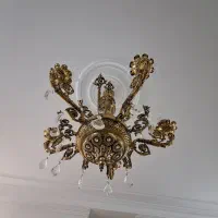 لوستر برنج|لوستر و چراغ آویز|تهران, چهارصد دستگاه|دیوار