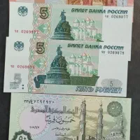 ۱۰ جفت (۲۰ قطعه) اسکناس خارجی بانکی نو|کلکسیون سکه، تمبر، اسکناس|مشهد, عامل|دیوار