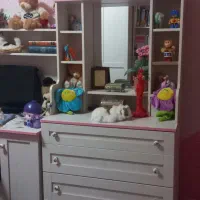 سرویس خواب دخترانه|تخت و سرویس خواب|سنقر, |دیوار