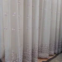 پرده پذیرایی خامه دوزی