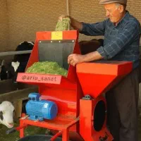 علوفه خردکن یونجه کاه آسیاب جو ذرت میکسر دامداری