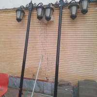 چراغ حیاطی سرخ کن صنعتی   یخچال ۶ درب