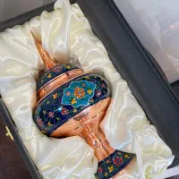 شکلات خوری مسی میناکاری
