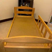 تخت خواب تمام چوب سفارشی به همراه تشک|تخت و سرویس خواب|تهران, تجریش|دیوار