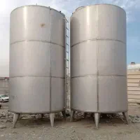 تانکر استیل پنچ تن مخزن استیل سه تنی میکسر دوتن316