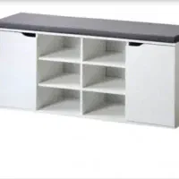 جاکفشی نشیمن دار|جاکفشی، کمد، دراور|نیشابور, خط کاشمر|دیوار