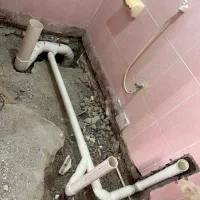 لوله کشی آب وفاضلاب وخورده کاری