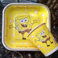 ست پیش دستی و بشقاب کاغذی