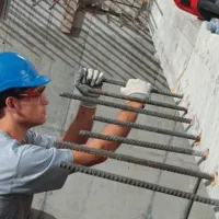 کاشت آرماتور و مقاوم سازی ساختمان