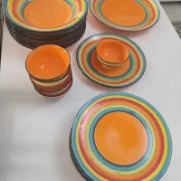 یک دست ظرف سرامیگی ۶نفره|ظروف سرو و پذیرایی|مشهد, شاهد (شهرک غرب)|دیوار