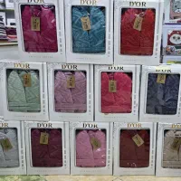 فروش حوله تن پوش DOR نخ رینگ مخمل ضمانتی درجه یک