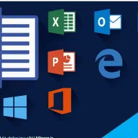 خانم مسلط به نرم افزار آفیس و ویراستاری - اینترنت