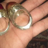 انگشترهای نقره تک و دستساز،سنگین(غول پیکر)|جواهرات|اهواز, زندوکیلی|دیوار
