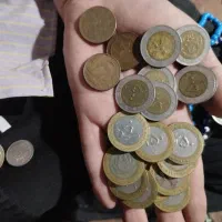 سکه ۲۵تومانی قدیمی و۵۰تومانی قدیمی